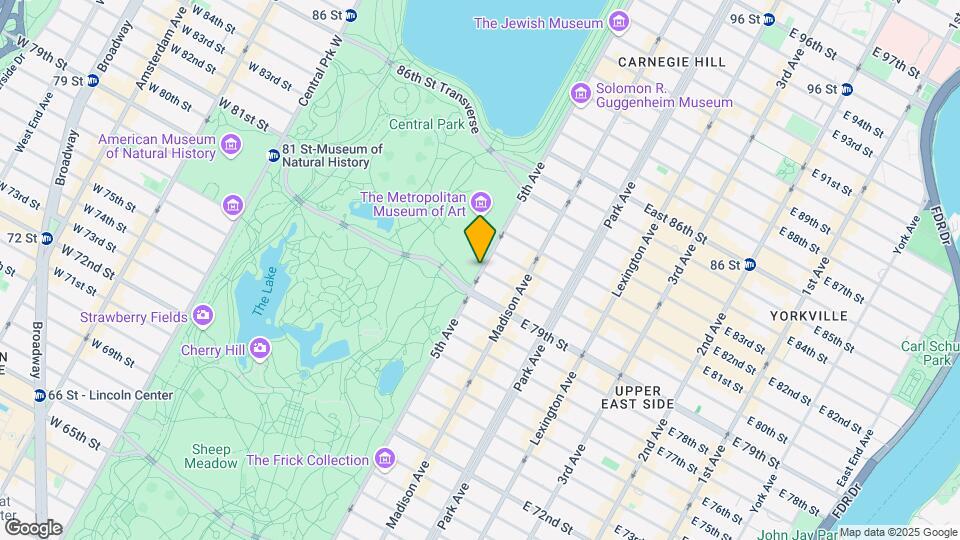 Fifth Avenue Apartments Mapa y Detalles de la Ubicación