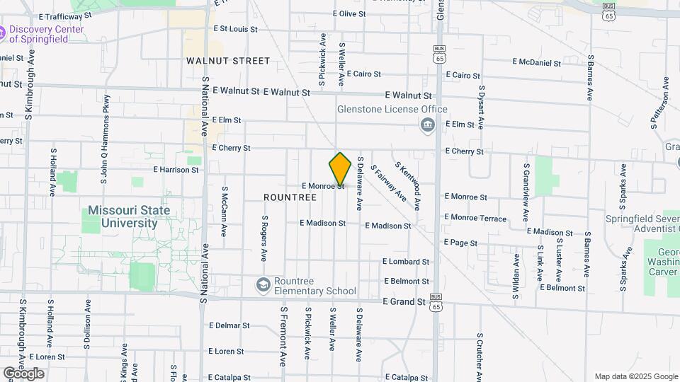 706 S Weller Ave Mapa y Detalles de la Ubicación