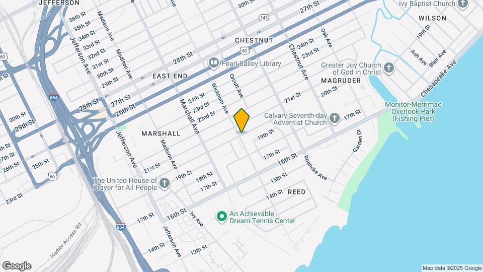 900 20th St Map and Location Details