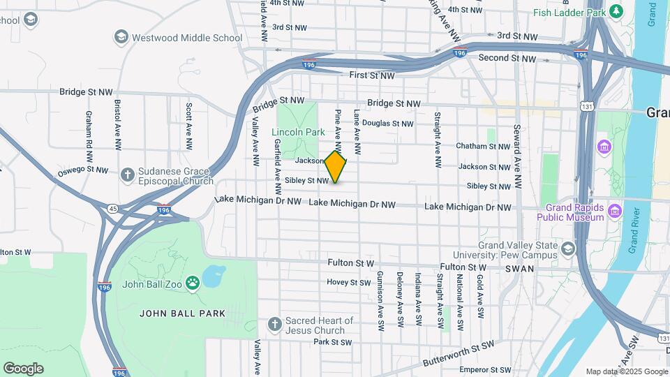 1034 Sibley St NW Map and Location Details