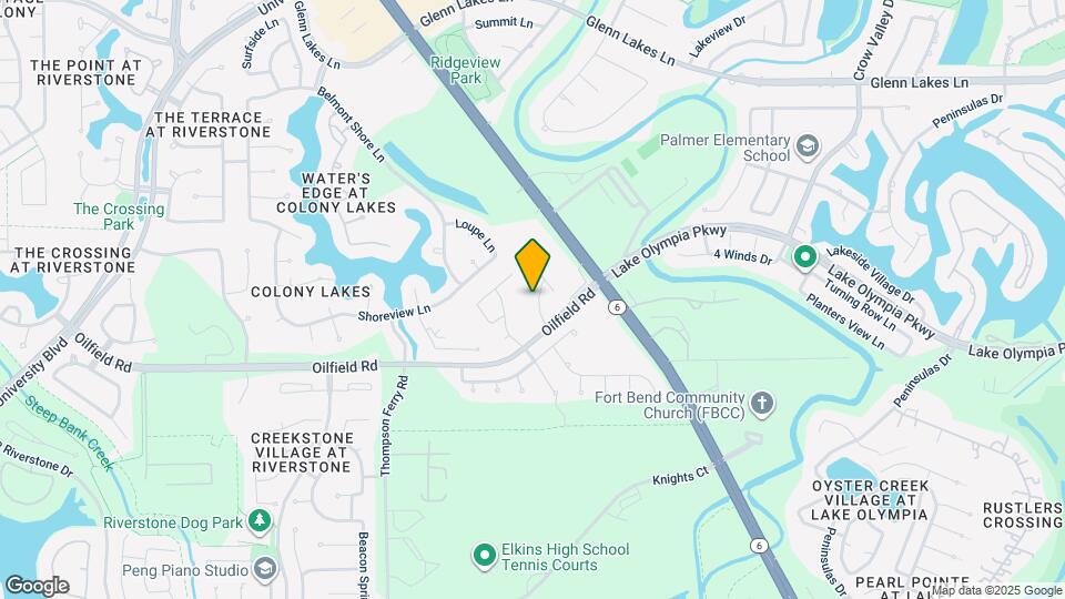 3418 Pebble Creek Dr Map and Location Details