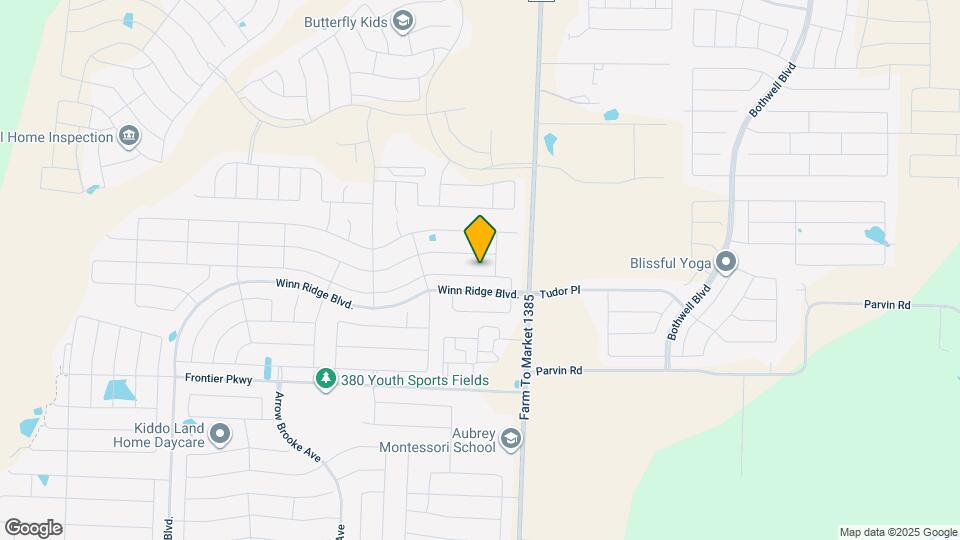 1821 Waggoner Dr Map and Location Details