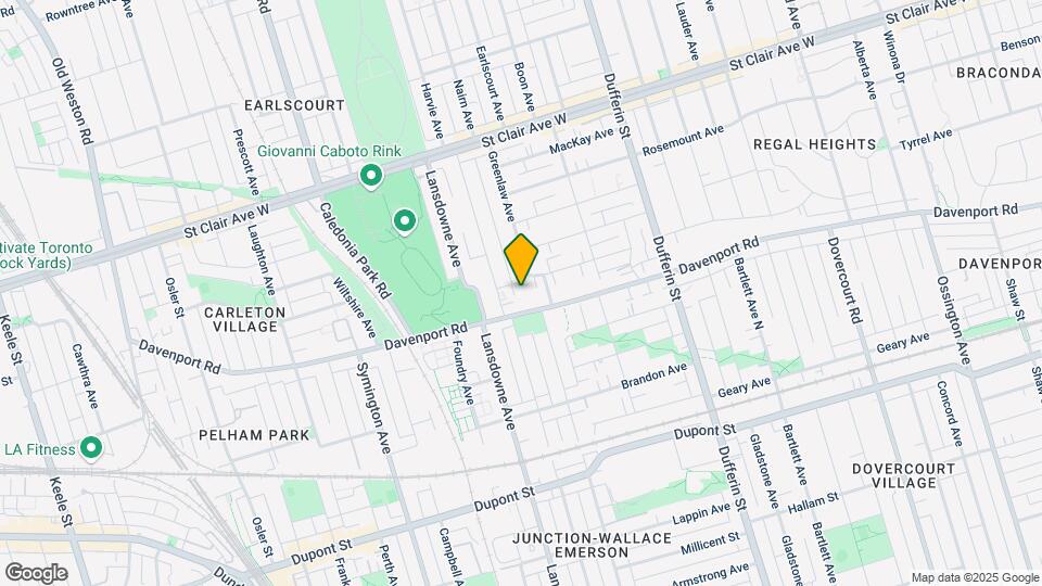 1556 Davenport Rd Map and Location Details