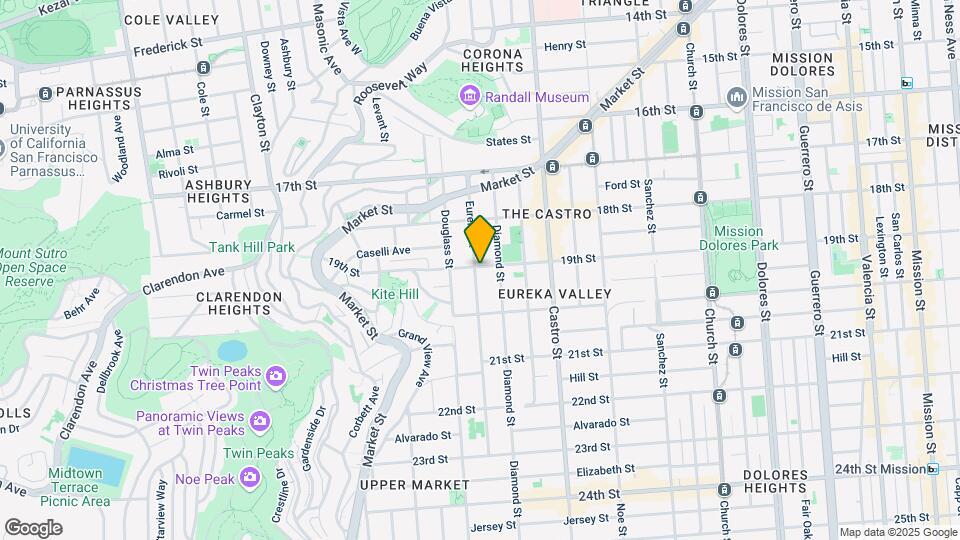 201-205 Eureka St Map and Location Details