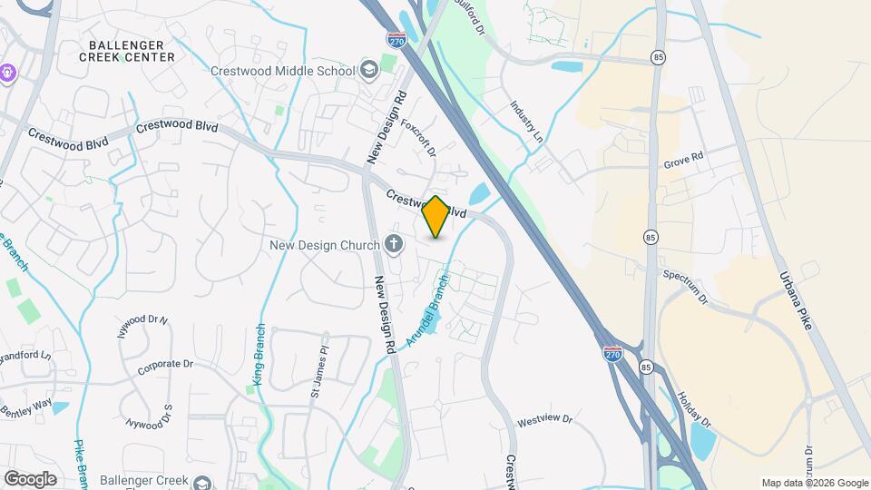 7123 Gresham Ct E Map and Location Details