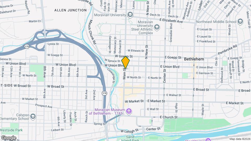 Moravian House Apartments and Nearby Bethlehem Apartments For Rent