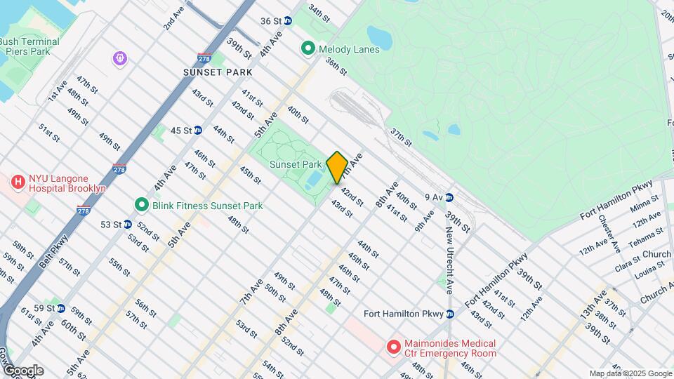 4219 7th Ave Mapa y Detalles de la Ubicación