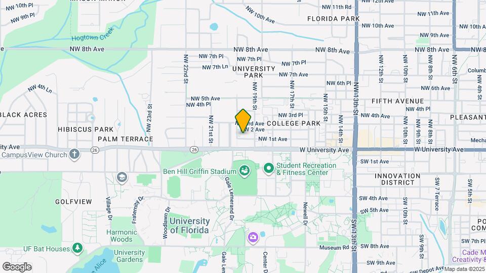 1928 NW 1st Ave Map and Location Details