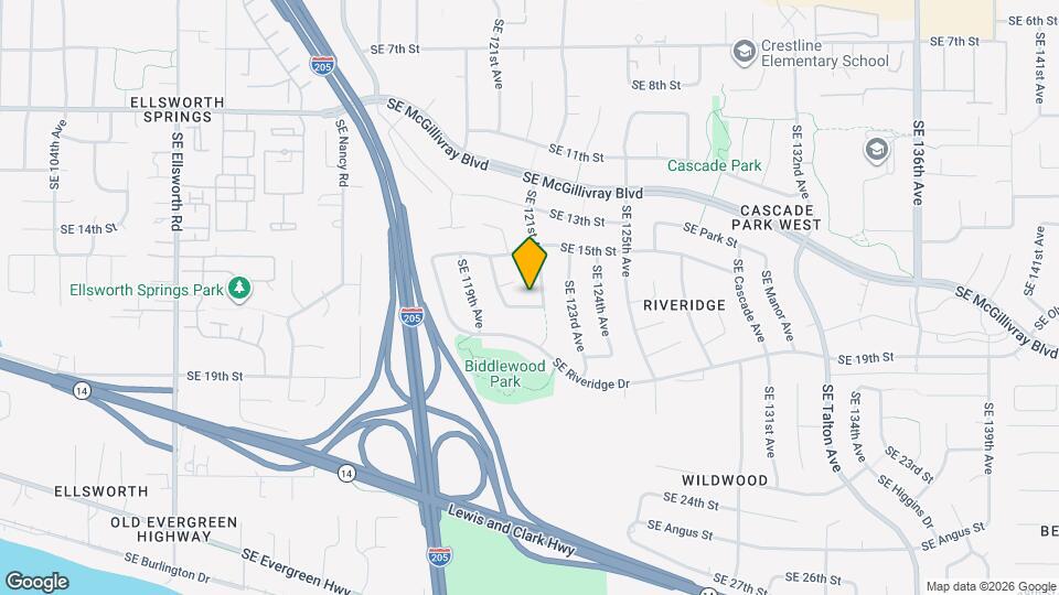 12018 SE 17th St Map and Location Details