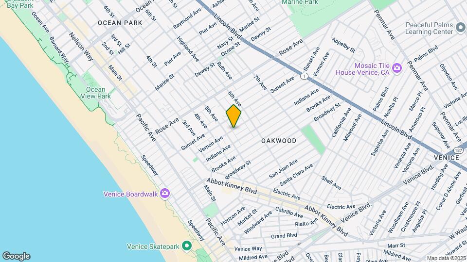 516 Vernon Ave Mapa y Detalles de la Ubicación