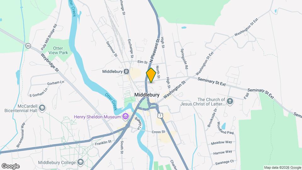 NORTH PLEASANT STREET Map and Location Details