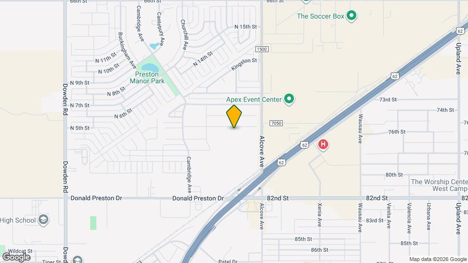 406 Essex Ln Map and Location Details