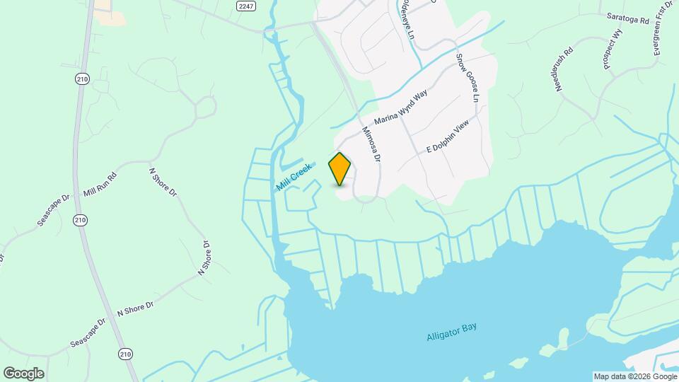 255 Mimosa Dr Map and Location Details