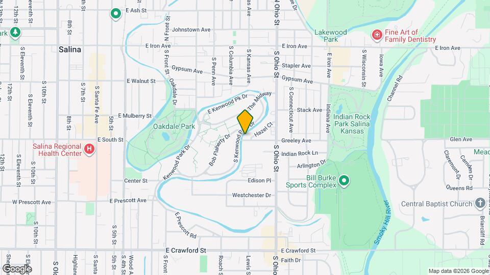 925 Greeley Ave Map and Location Details