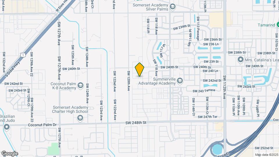 11917 SW 241 Terrace Map and Location Details