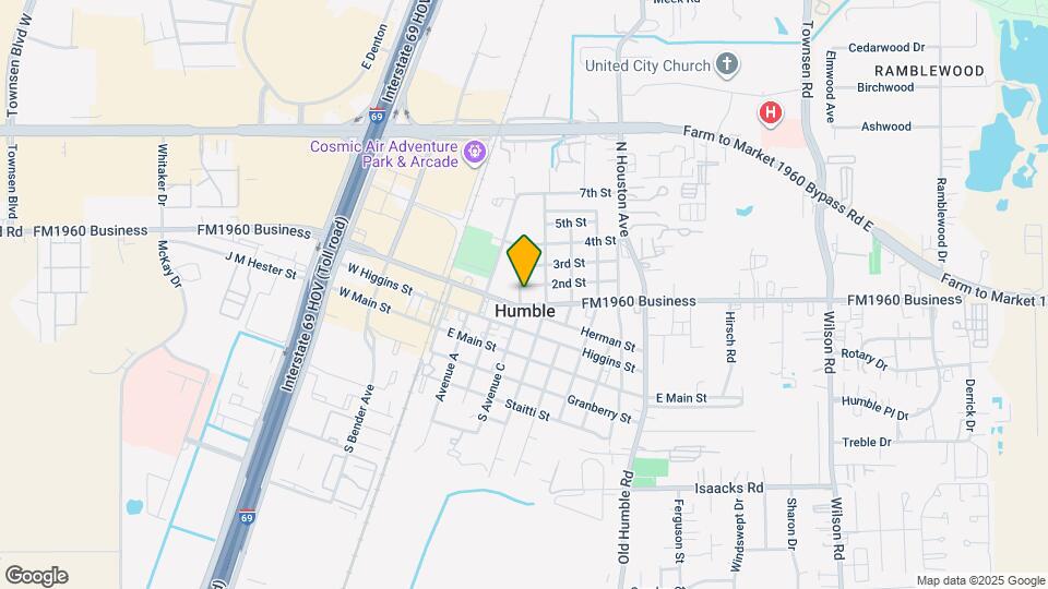 414 N Avenue C Map and Location Details