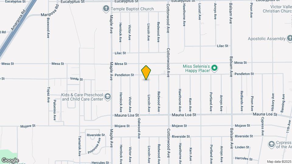 10784 Lincoln Ave Map and Location Details