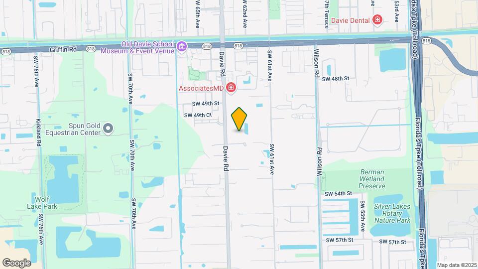 5100 SW 64th Ave, Unit DAVIE LUXURY CONDO Mapa y Detalles de la Ubicación