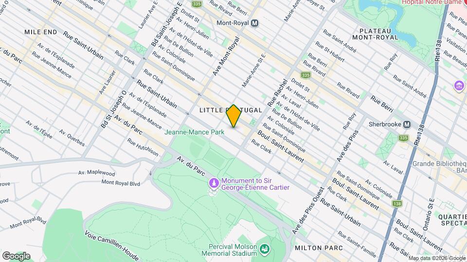 4260-4272 Clark Rue Map and Location Details