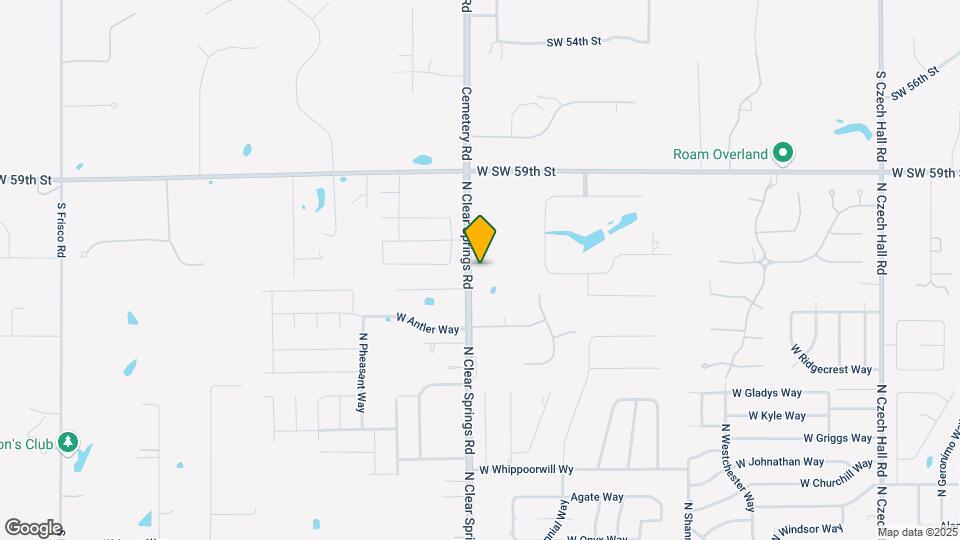 2045 W Hunters Springs Way Mapa y Detalles de la Ubicación