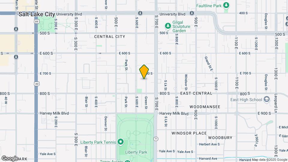 728 S Green St Map and Location Details