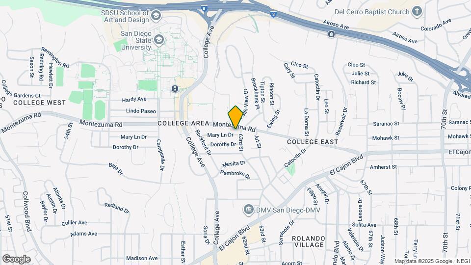 6262 Mary Ln Dr Map and Location Details