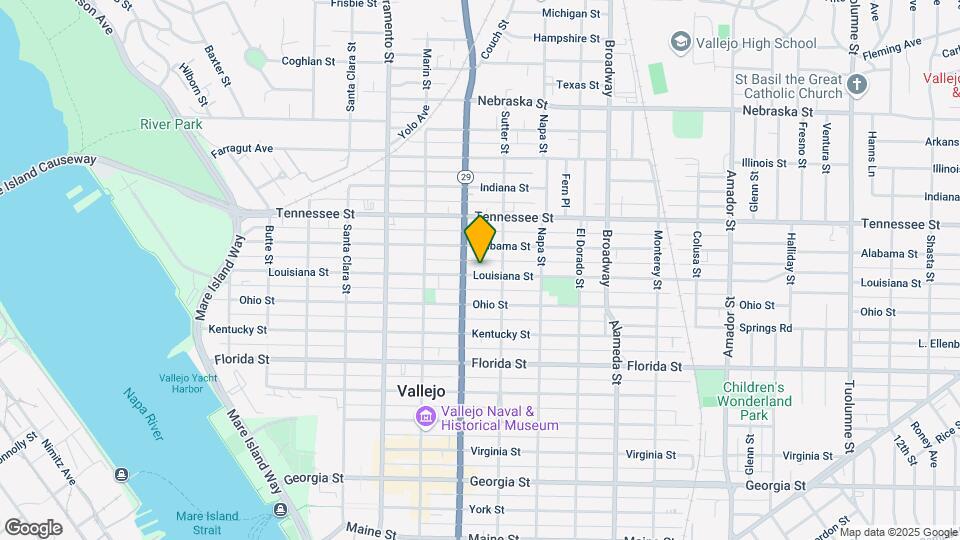 710-724 Louisiana St Mapa y Detalles de la Ubicación