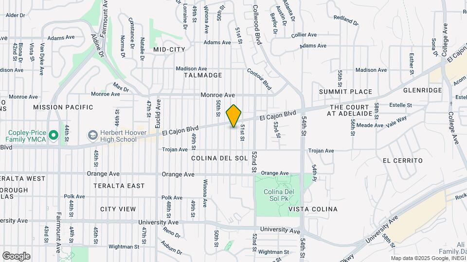 Altadena Apartments Map and Location Details