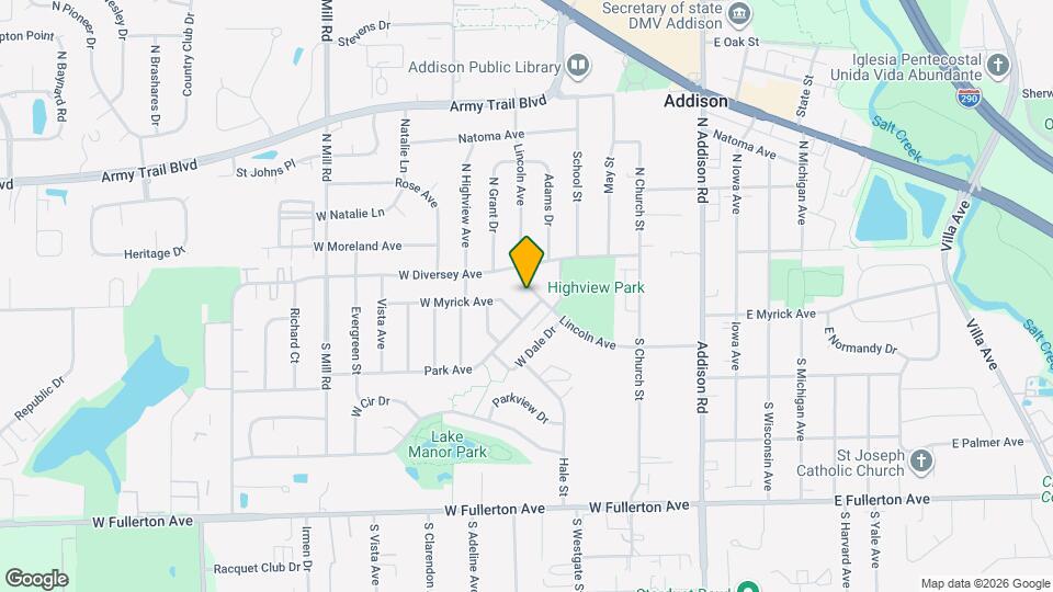 20-620 Lincoln Ave Mapa y Detalles de la Ubicación