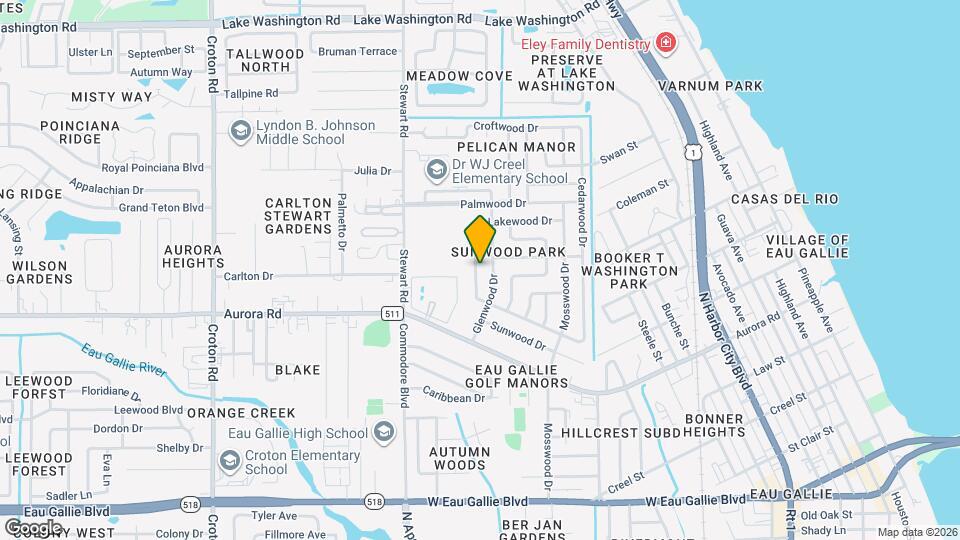 1875 Oakwood Dr Map and Location Details