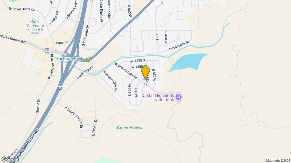 646 W Greens Lake Dr Map and Location Details