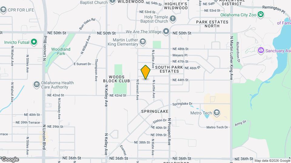 1221 NE 43rd St Map and Location Details