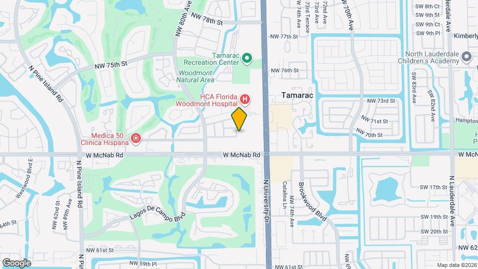 7006 NW 78th Ave Map and Location Details