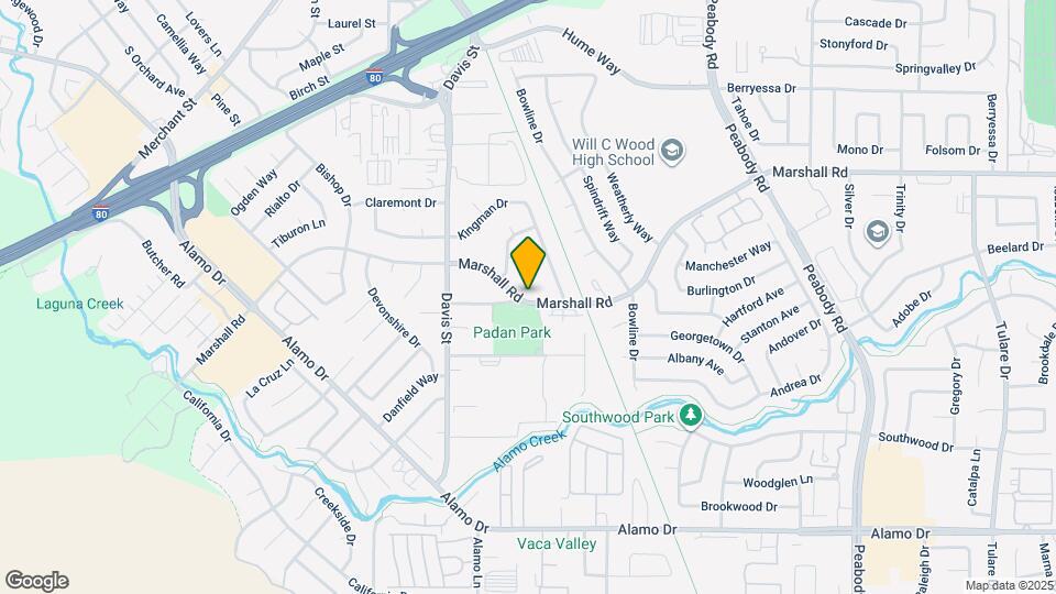 796 Marshall Rd Map and Location Details