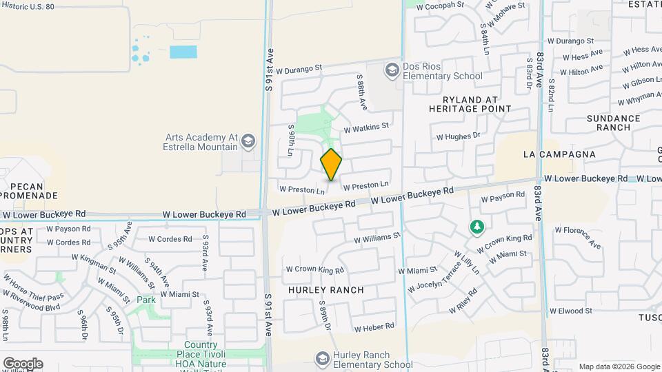 2651 S 89th Ave Map and Location Details