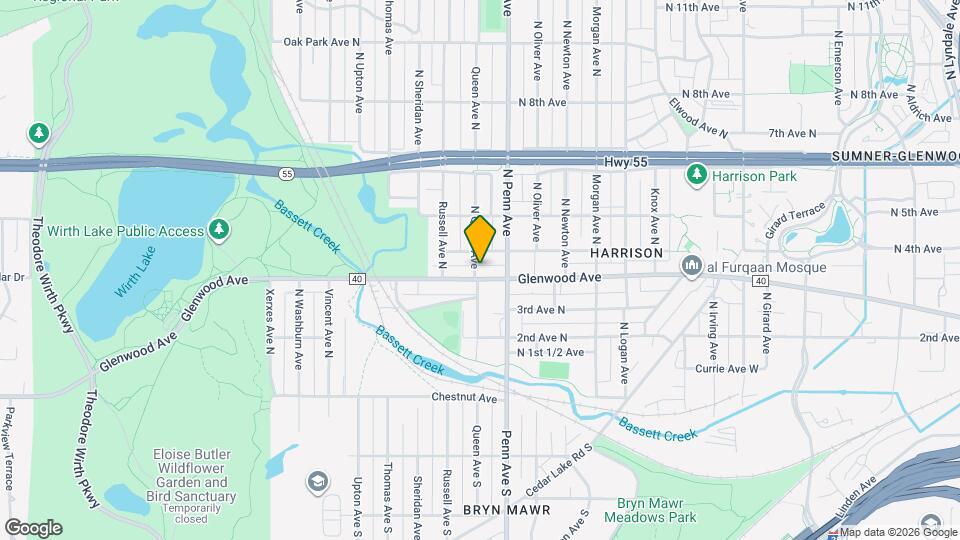 2226 Glenwood Ave Map and Location Details