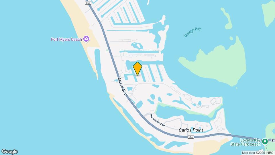 4581 Bay Beach Ln Map and Location Details