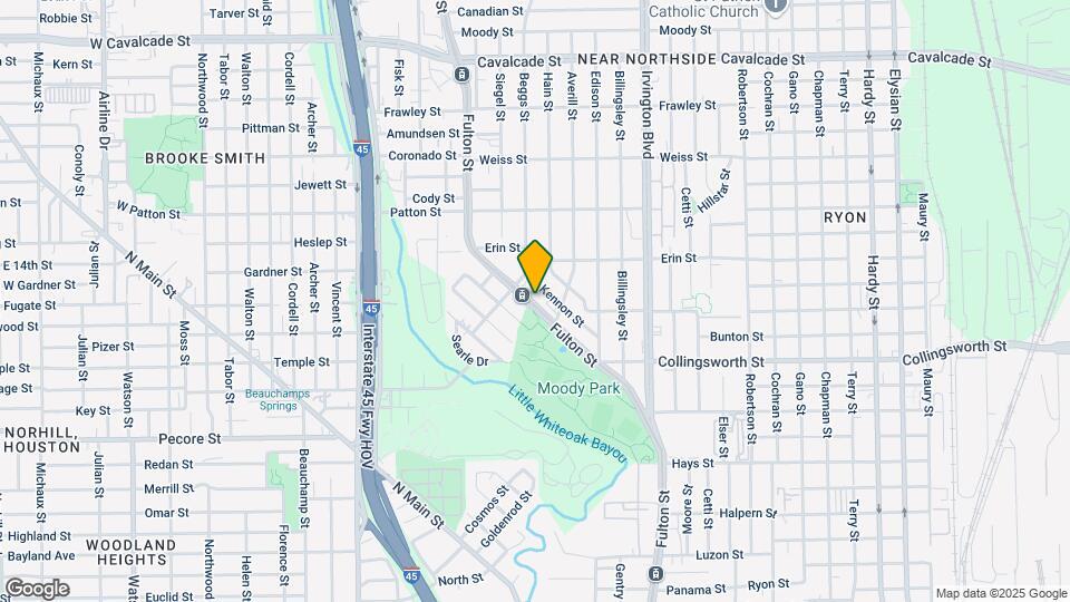 3814 Fulton St Map and Location Details