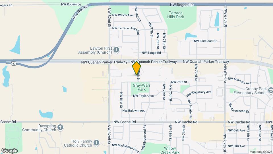 7902 NW Crossland Cir Mapa y Detalles de la Ubicación