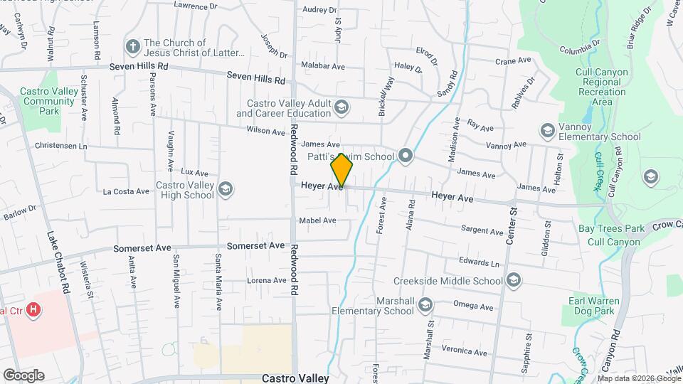 4275 Heyer Ave Map and Location Details