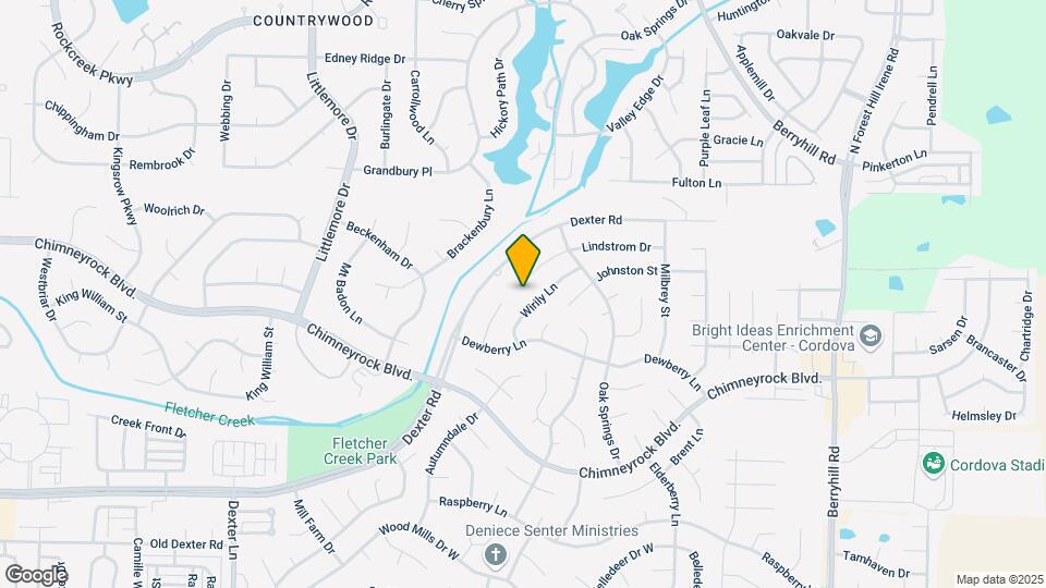8819 Lindstrom Cove Map and Location Details