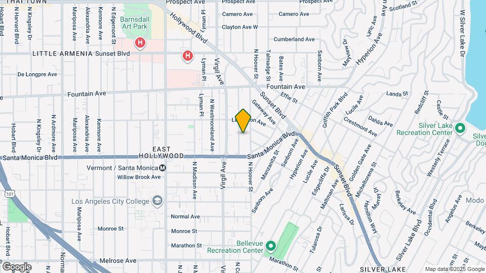 1148 N Commonwealth Ave Map and Location Details