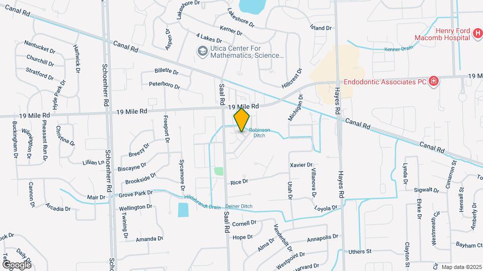 42635 Park Cresent Dr Mapa y Detalles de la Ubicación