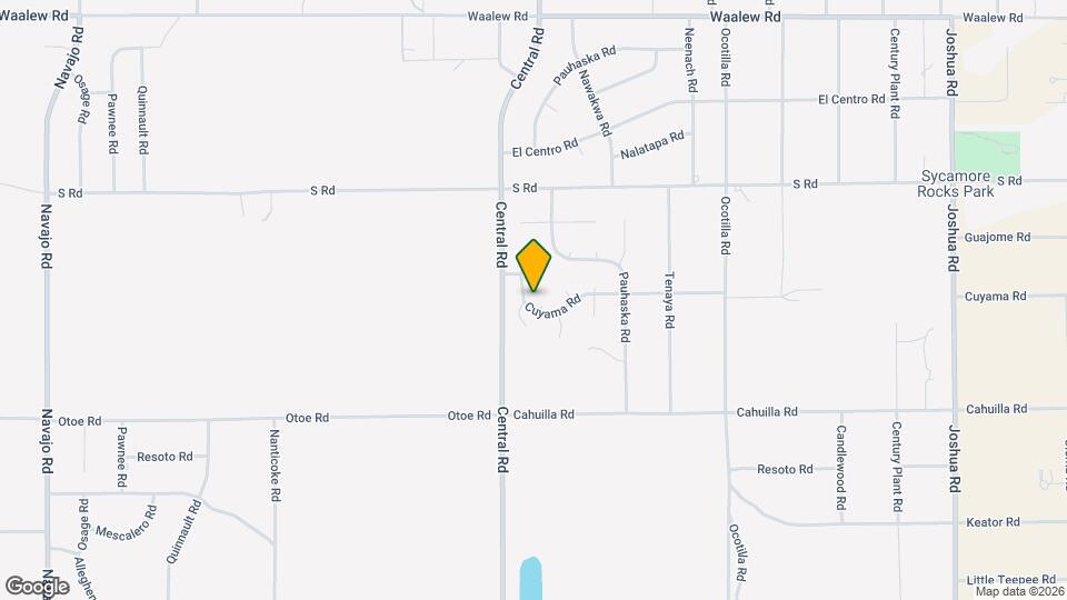 22546 Cuyama Rd Map and Location Details
