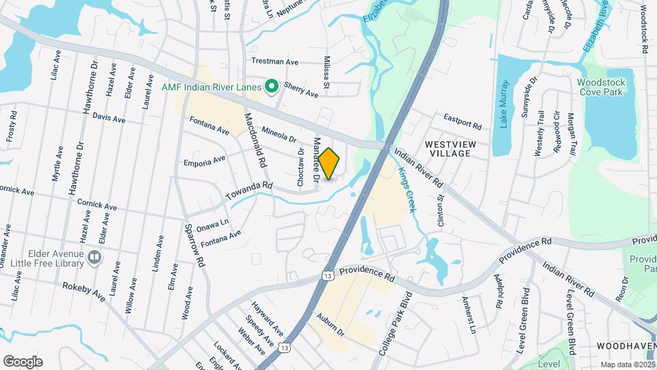 1049 Towanda Rd Map and Location Details
