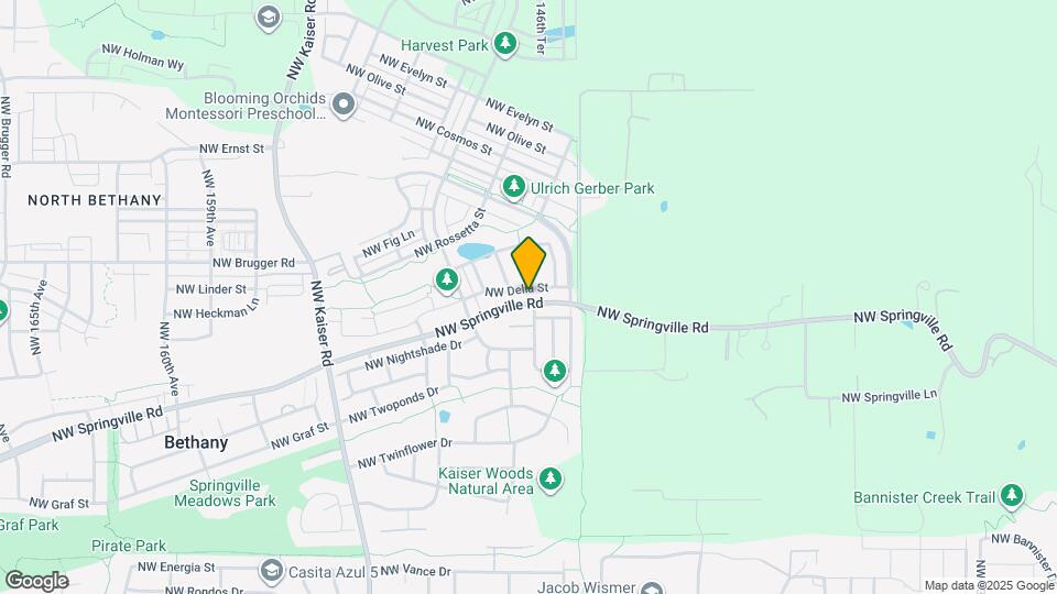 14660 NW Delia St Map and Location Details