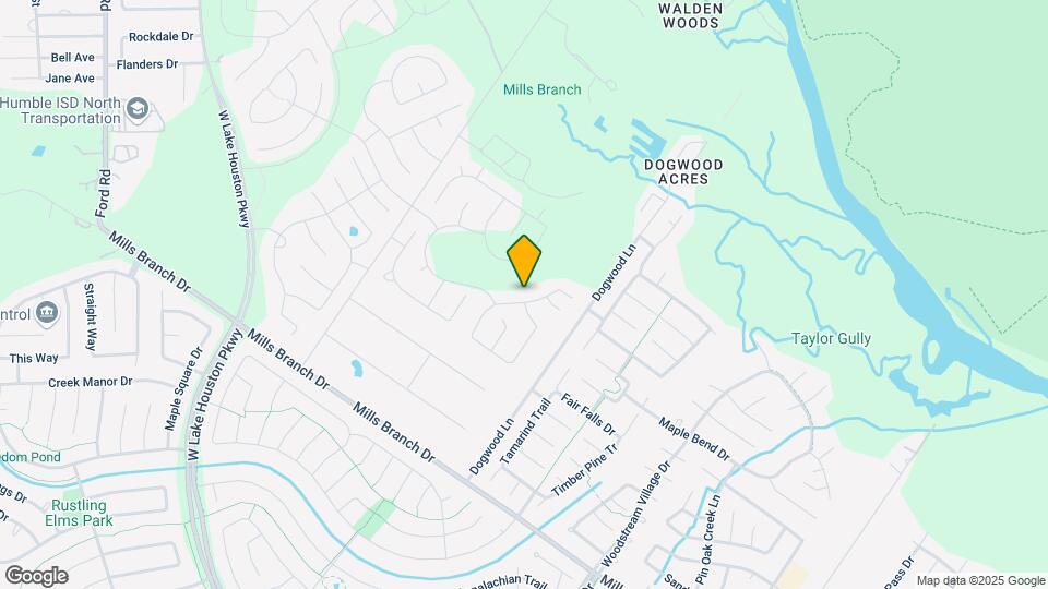 9427 Clearwater Bluff Ln Map and Location Details