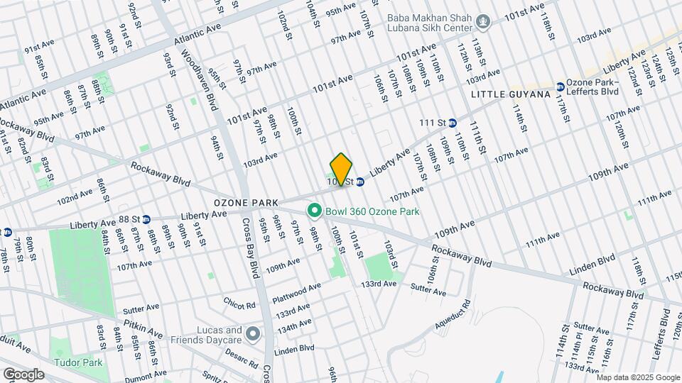 101-14 Liberty Ave Mapa y Detalles de la Ubicación
