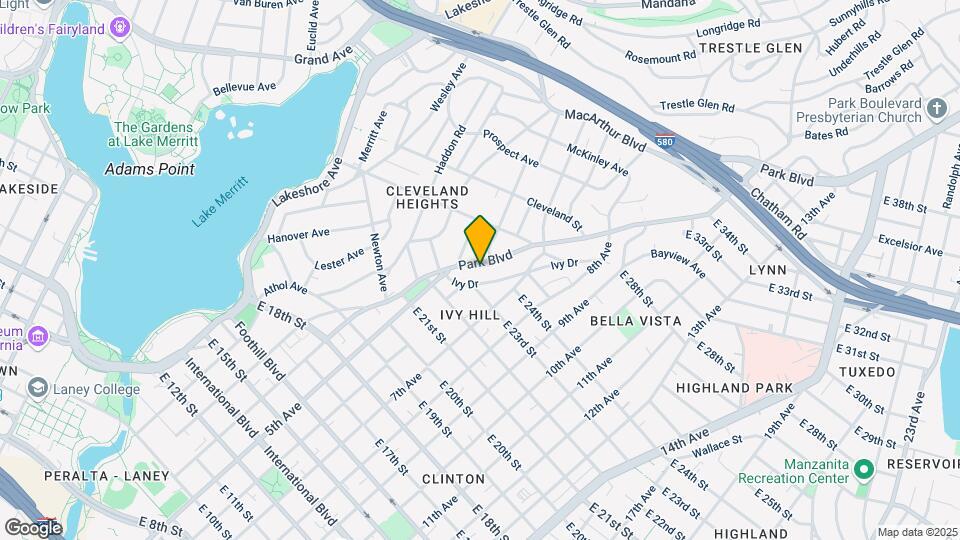 2332-2336 Park Blvd Mapa y Detalles de la Ubicación