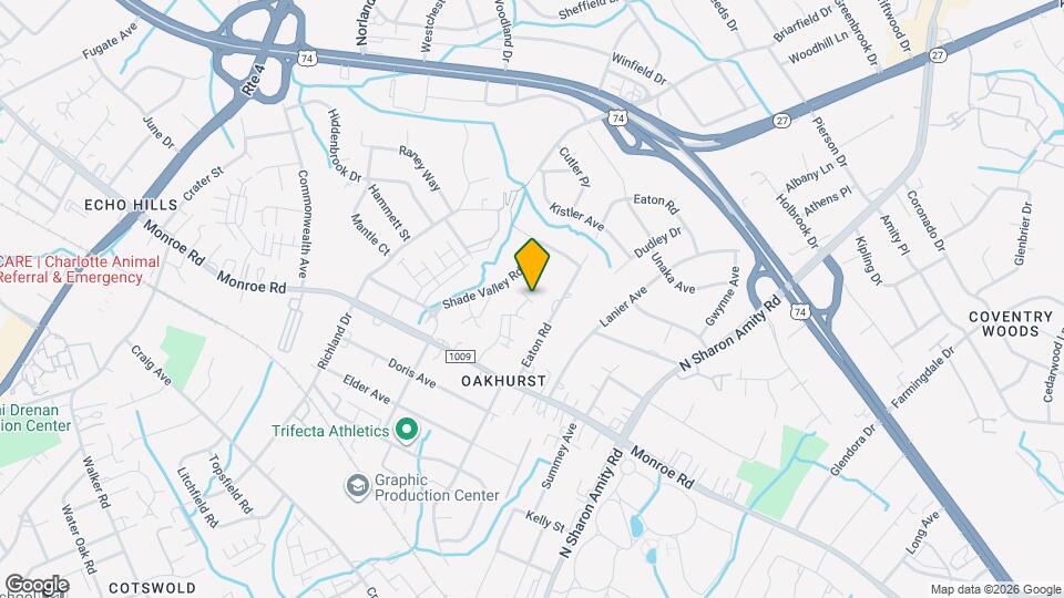 7025 Running Spg Dr Map and Location Details